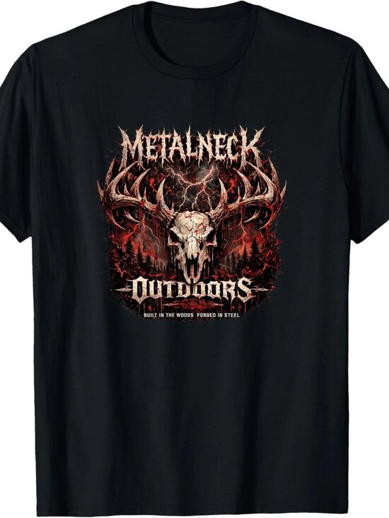 Sara Other - Metalneck Outdoors Deer Skull T-Shirt  249